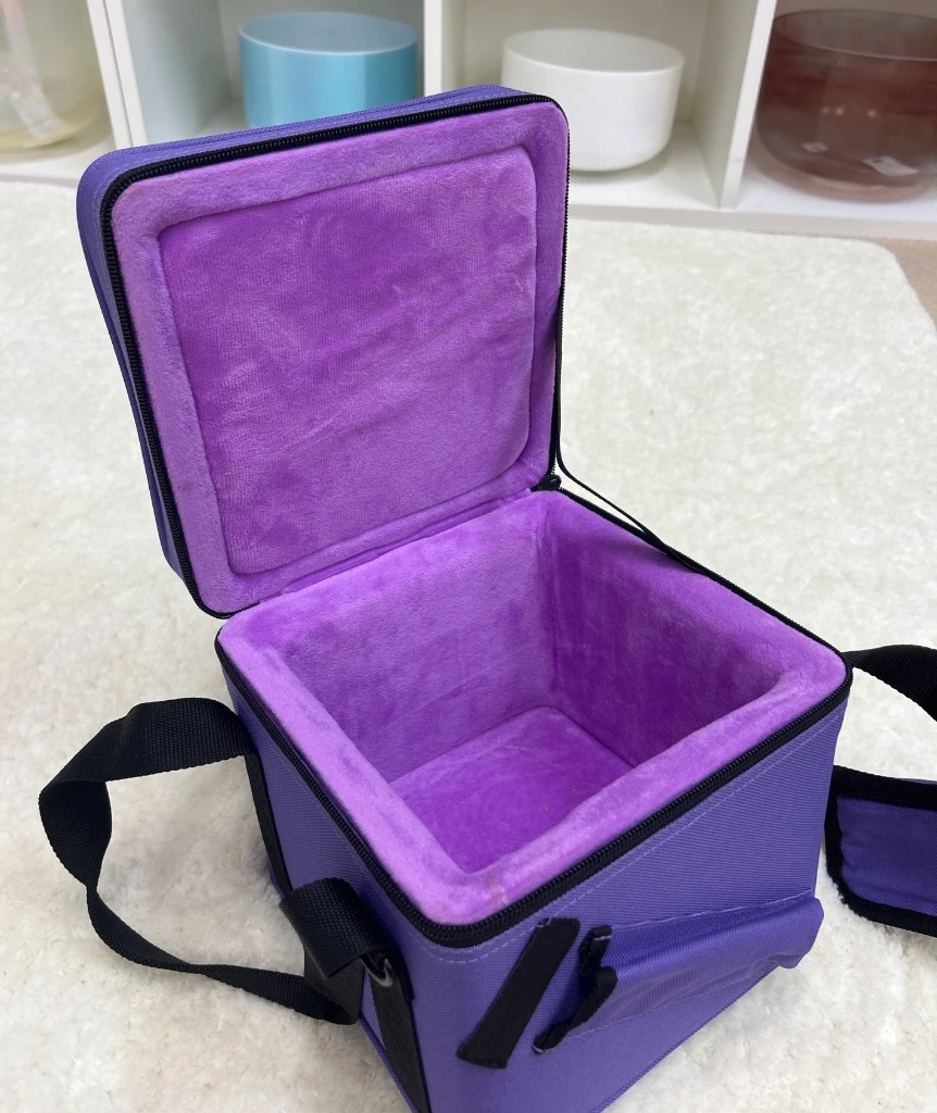 7" Purple Pyramid Case