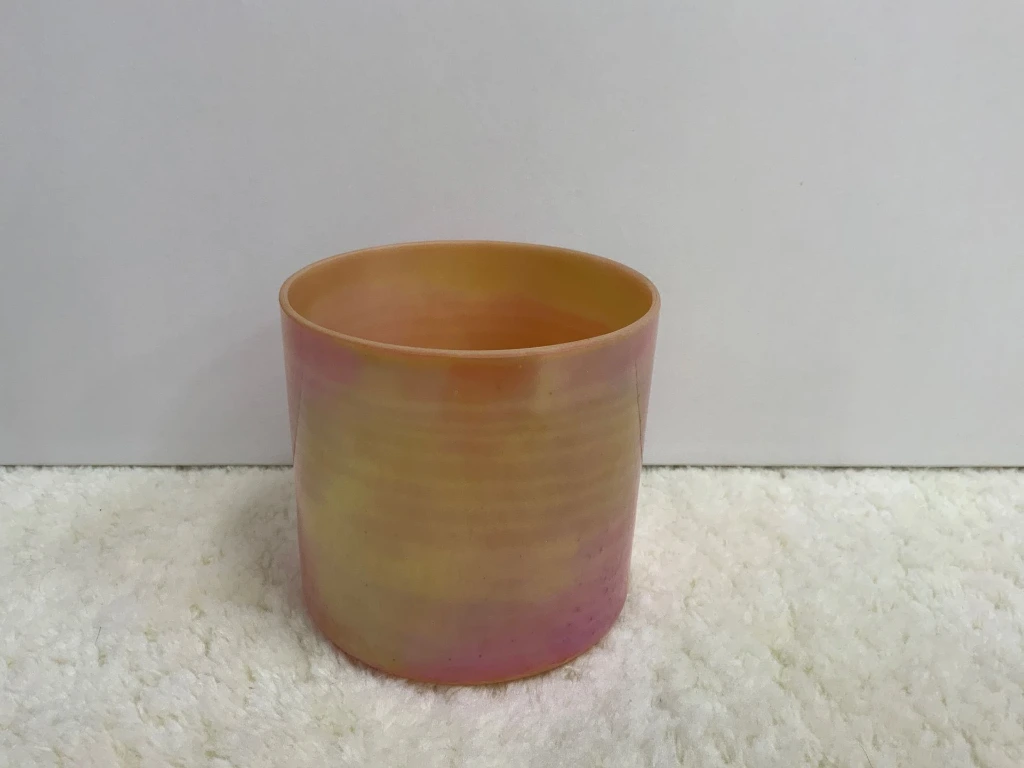 [143258] 6" B-5 Tigers Eye, Platinum Celestial Rings